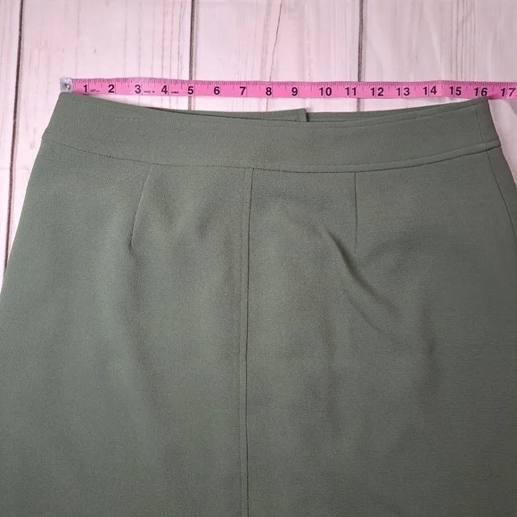 3 FOR 12 SALE Banana Republic Military Flight Button Mini Skirt  Pockets Sz8 - Picture 6 of 9